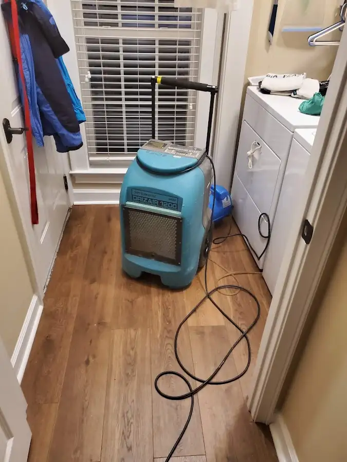 Commercial dehumidifier deployed for Flood Damage Cleanup in Bay Point